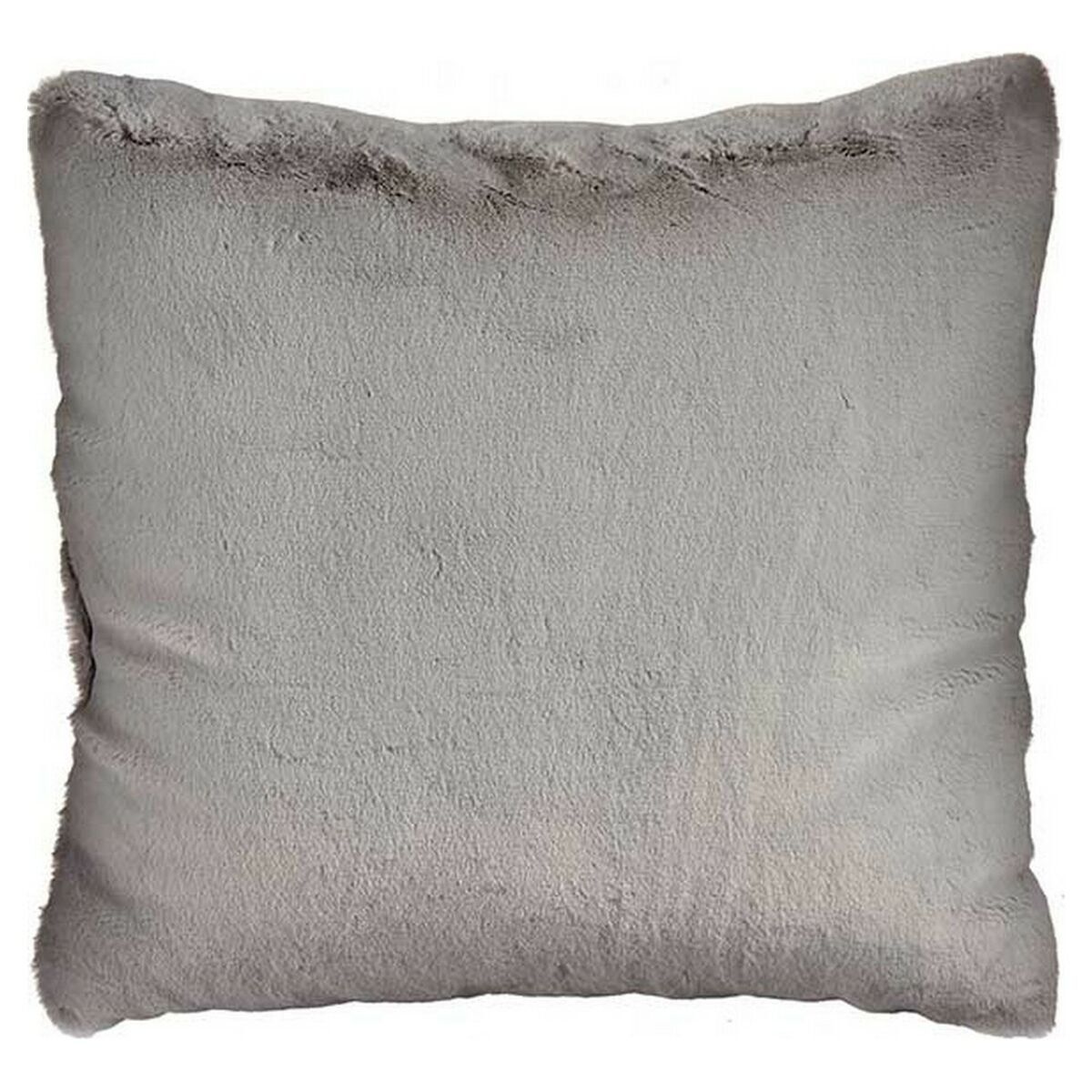 Cojín Gift Decor Gris Con pelo 60 x 18 x 60 cm Plástico