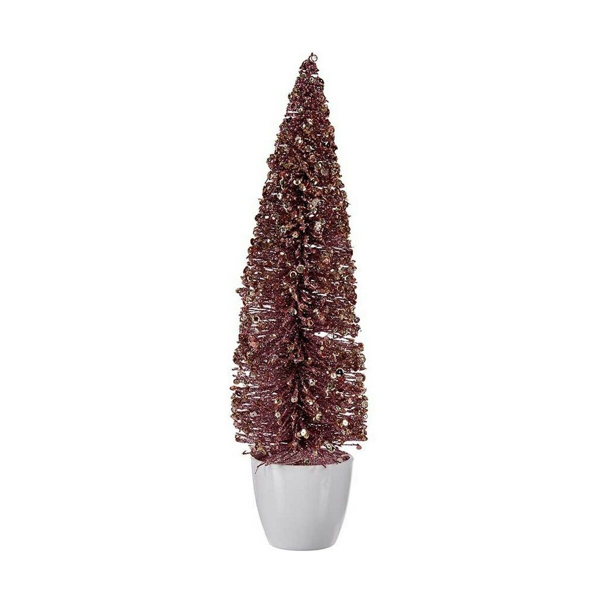 Árbol de Navidad Krist+ Rosa Dorado Plástico 10 x 38 x 10 cm