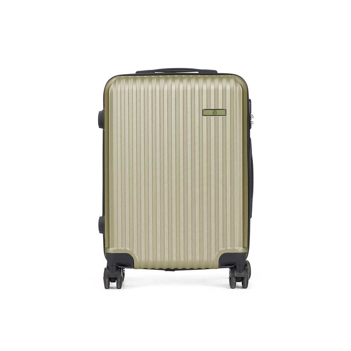 Maleta de Cabina Verde 55 x 35 x 20 cm Rayas
