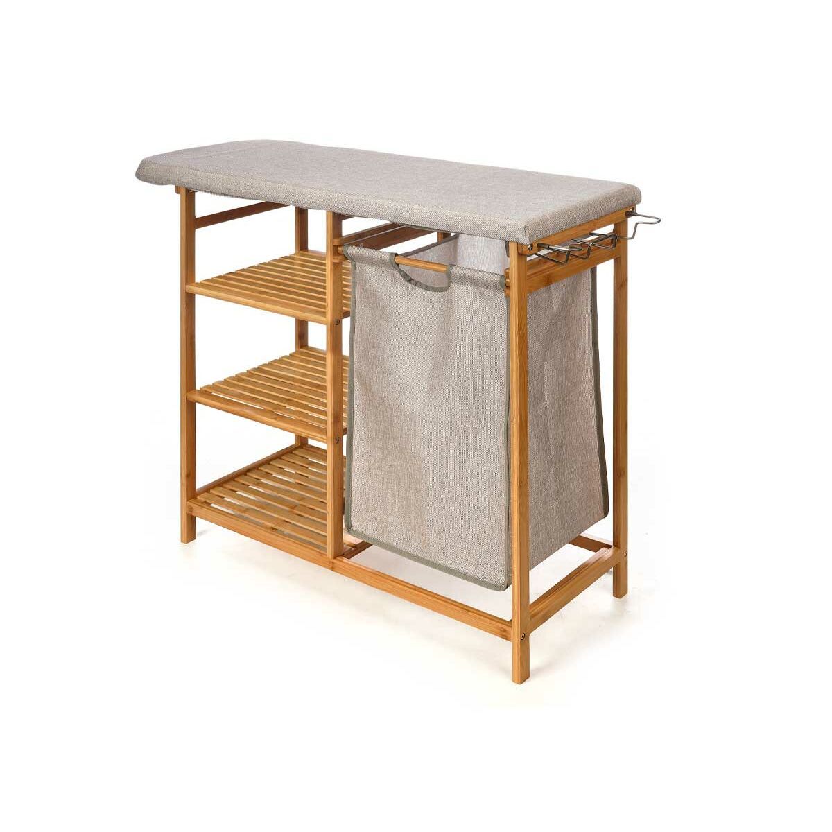 Tabla de Planchar Kipit Crema Tela Bambú