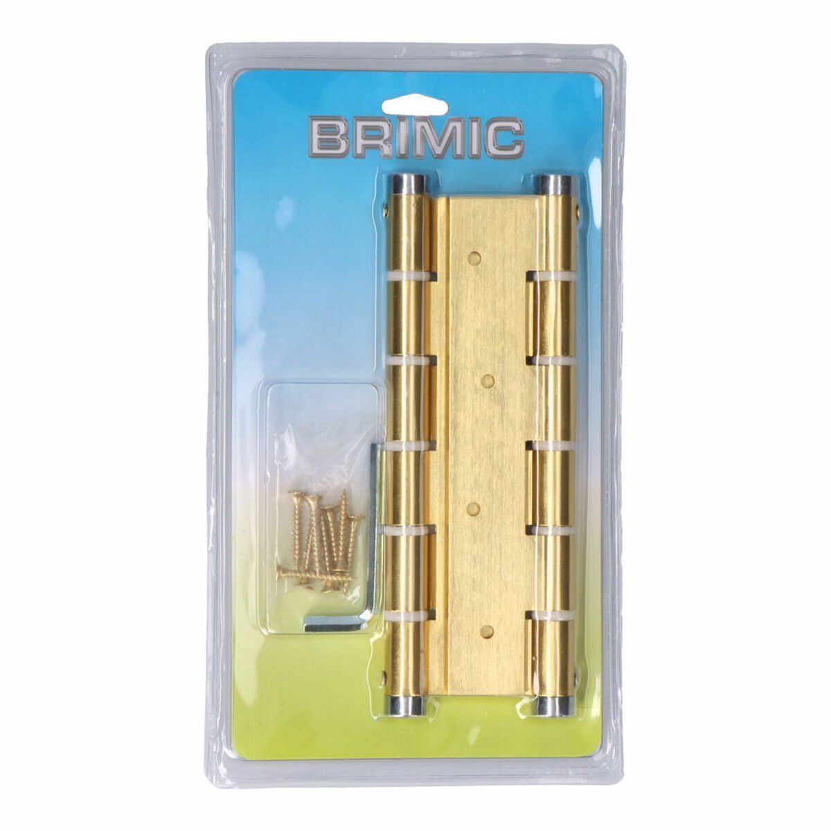 Bisagra Micel BS10 M57003 Dorado Aluminio 180 x 33 mm Doble acción