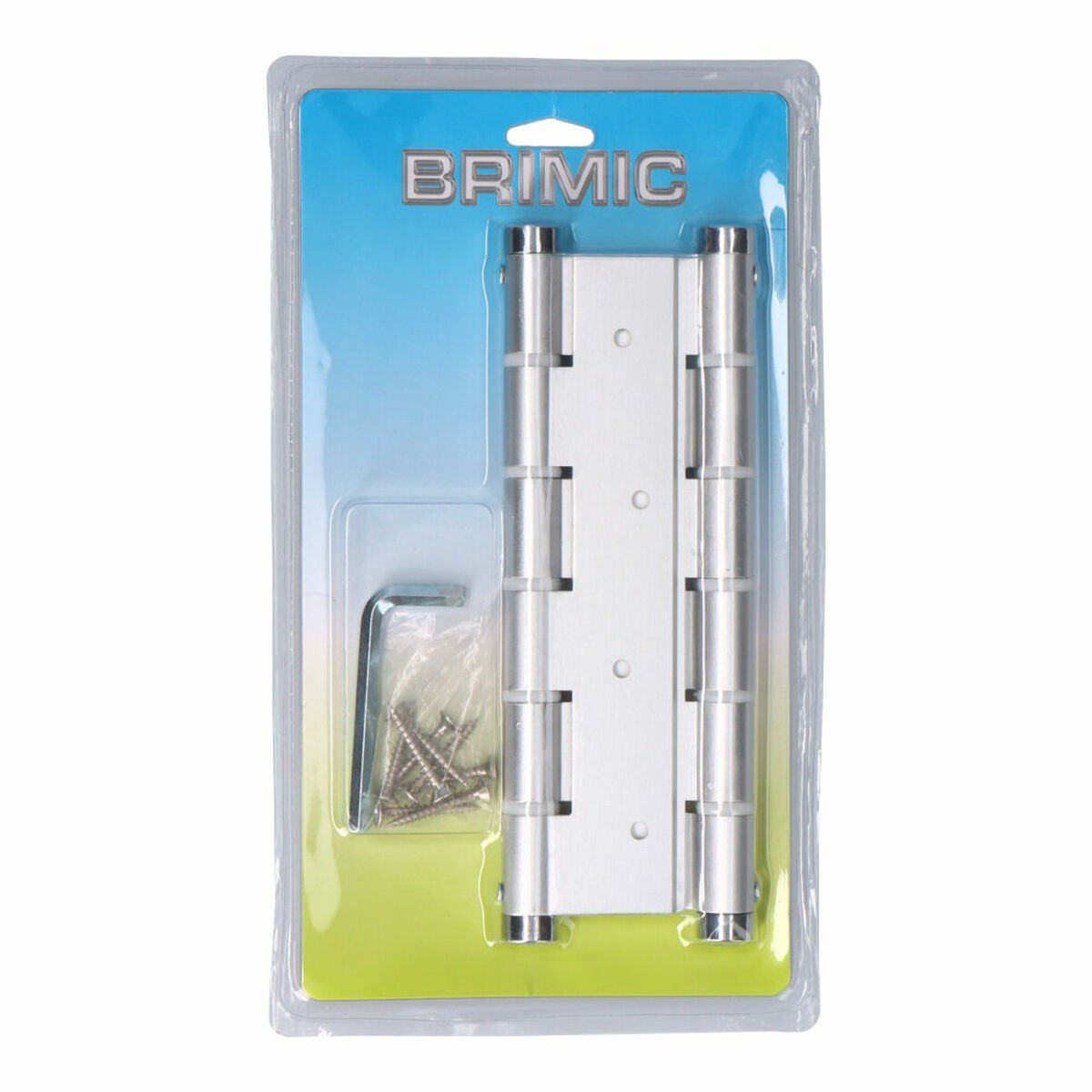 Bisagra Micel BS10 M57004 Plateado Aluminio 180 x 33 mm Doble acción