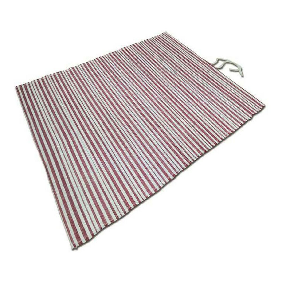 Esterilla Rojo Algodón (180 x 140 cm)