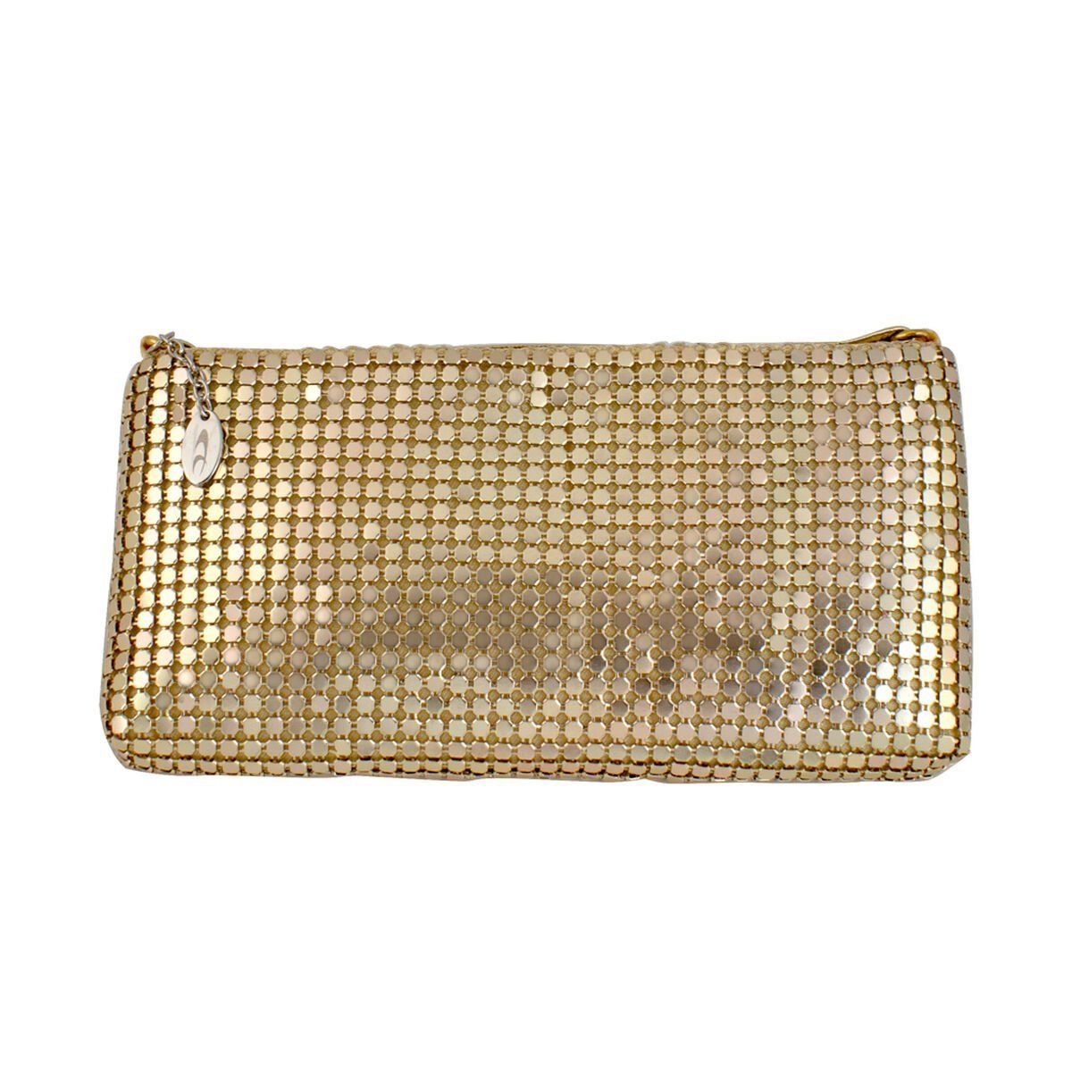 Bolso Chronotech Dorado 20 x 10 x 2 cm
