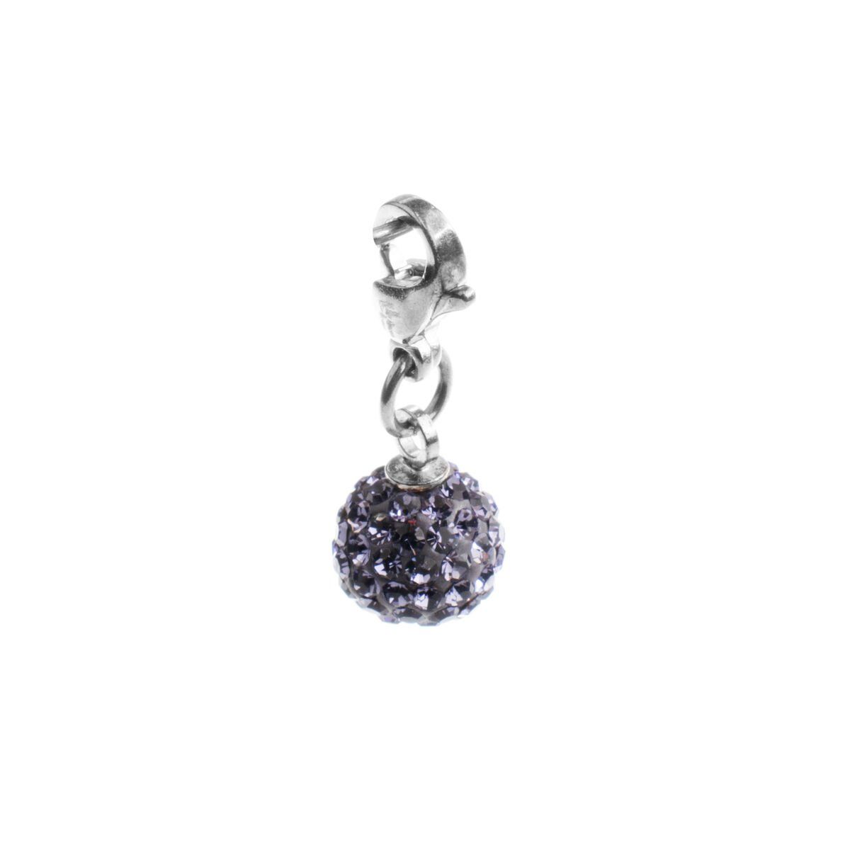 Abalorio Folli Follie Morado 2 cm