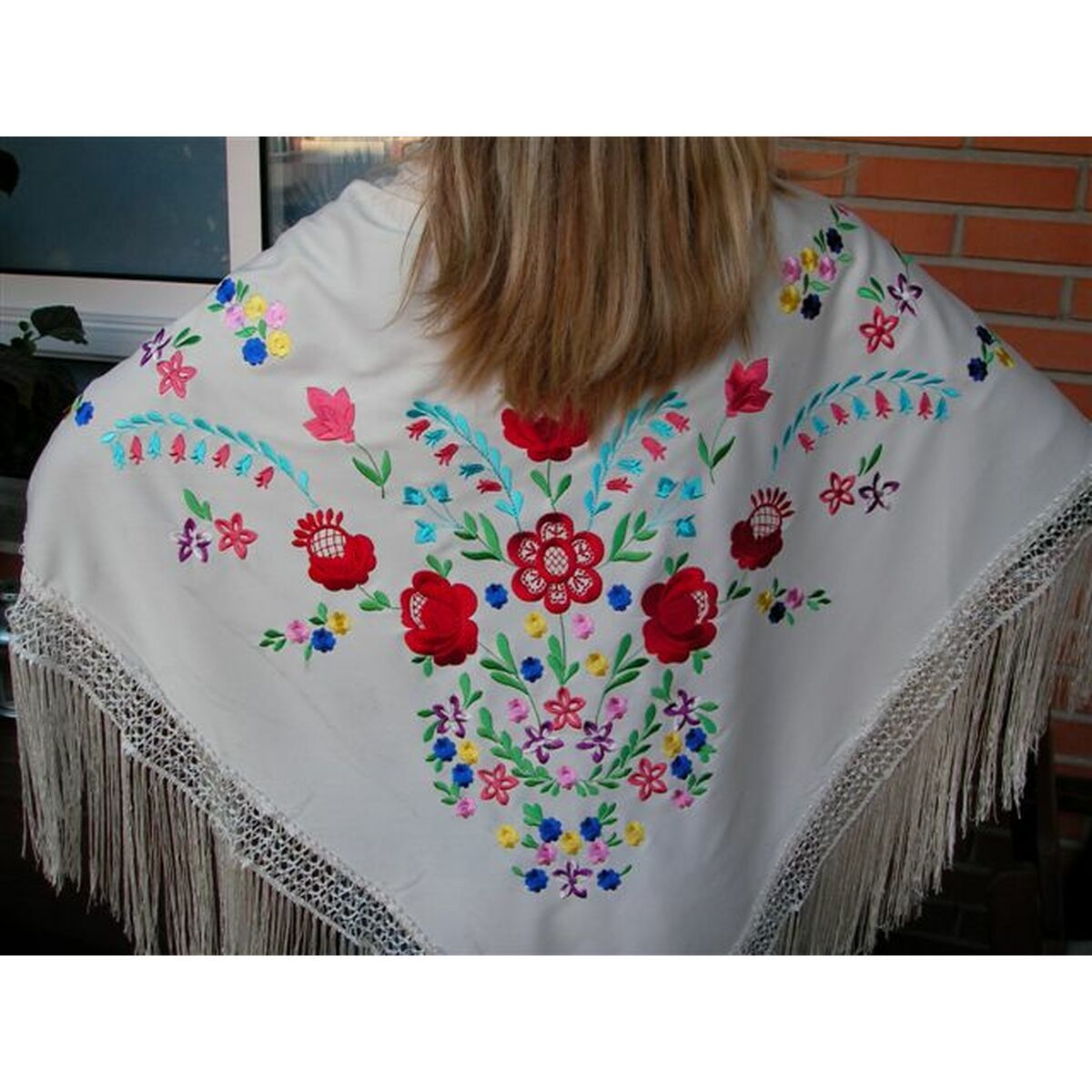 Chal Marfil 140 cm