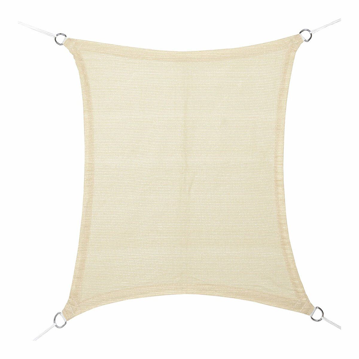 Toldo Vela de Sombra Rectangular Faura Beige 3 x 4 m Rectangular