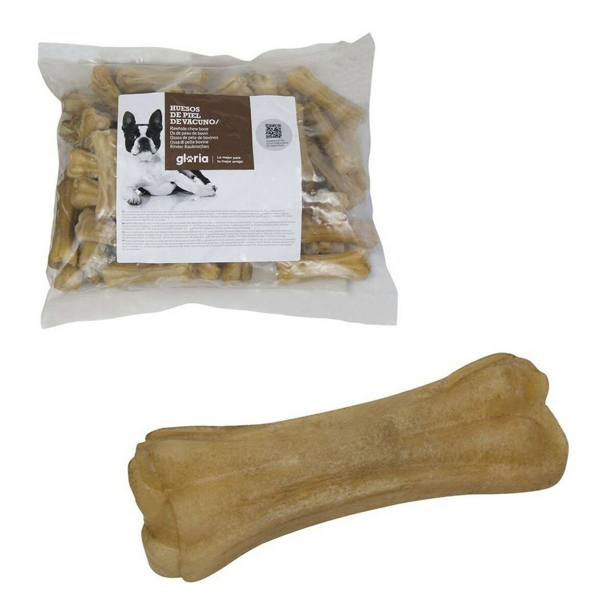 Snack para Perros Gloria 50 Unidades Hueso