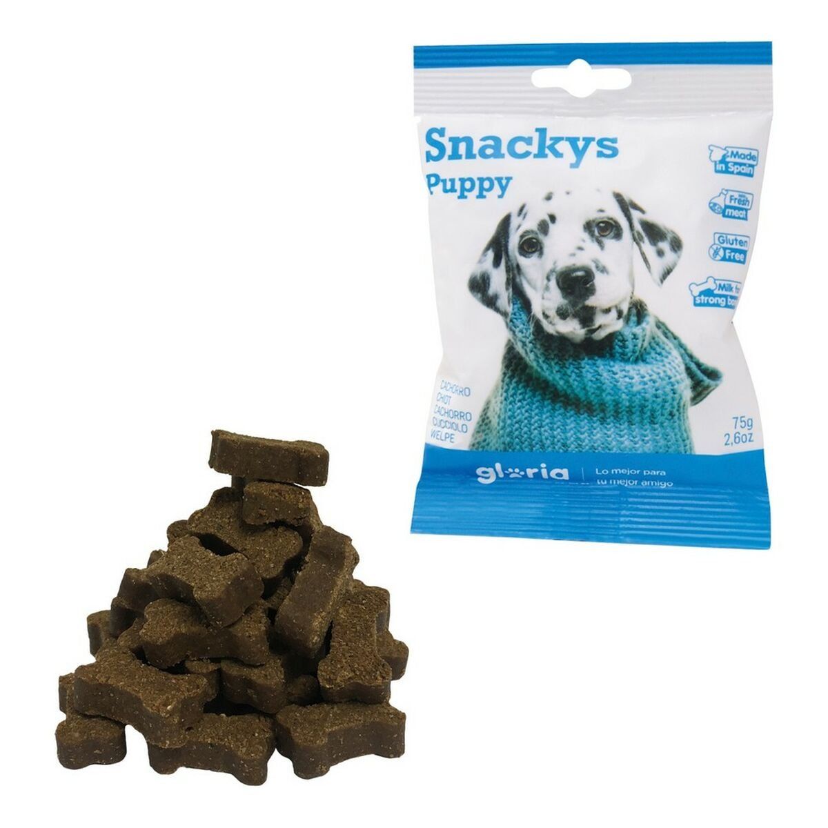 Snack para Perros Gloria Display Snackys Cachorros