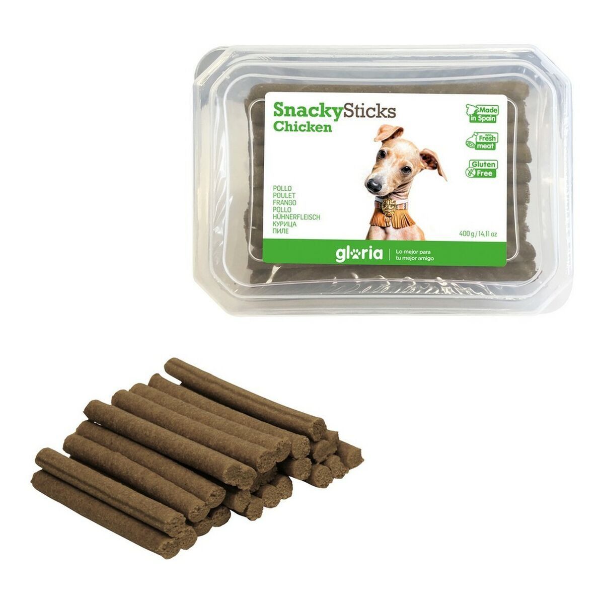 Snack para Perros Gloria Snackys Sticks Pollo Barritas
