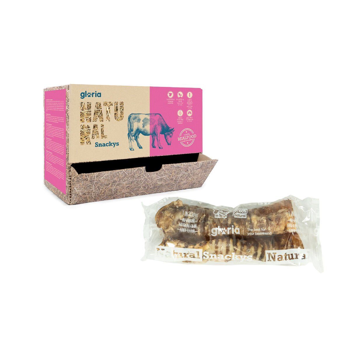 Comida húmeda Snackys Ternera 20 Unidades