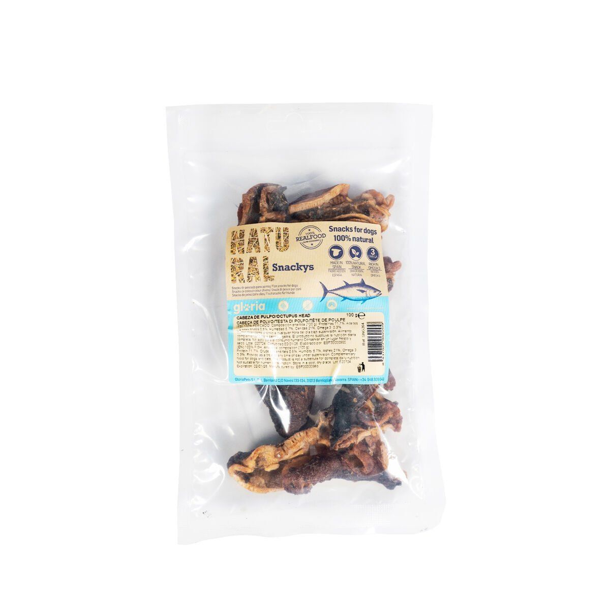 Comida húmeda Snackys Pescado 100 g