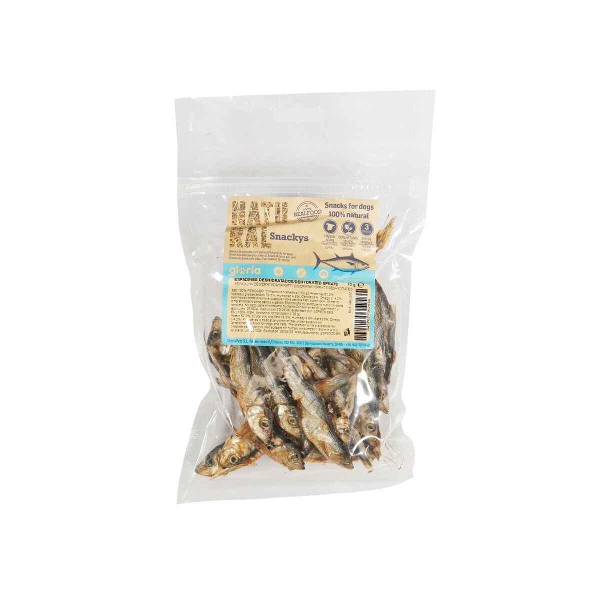 Comida húmeda Snackys Pescado 70 g