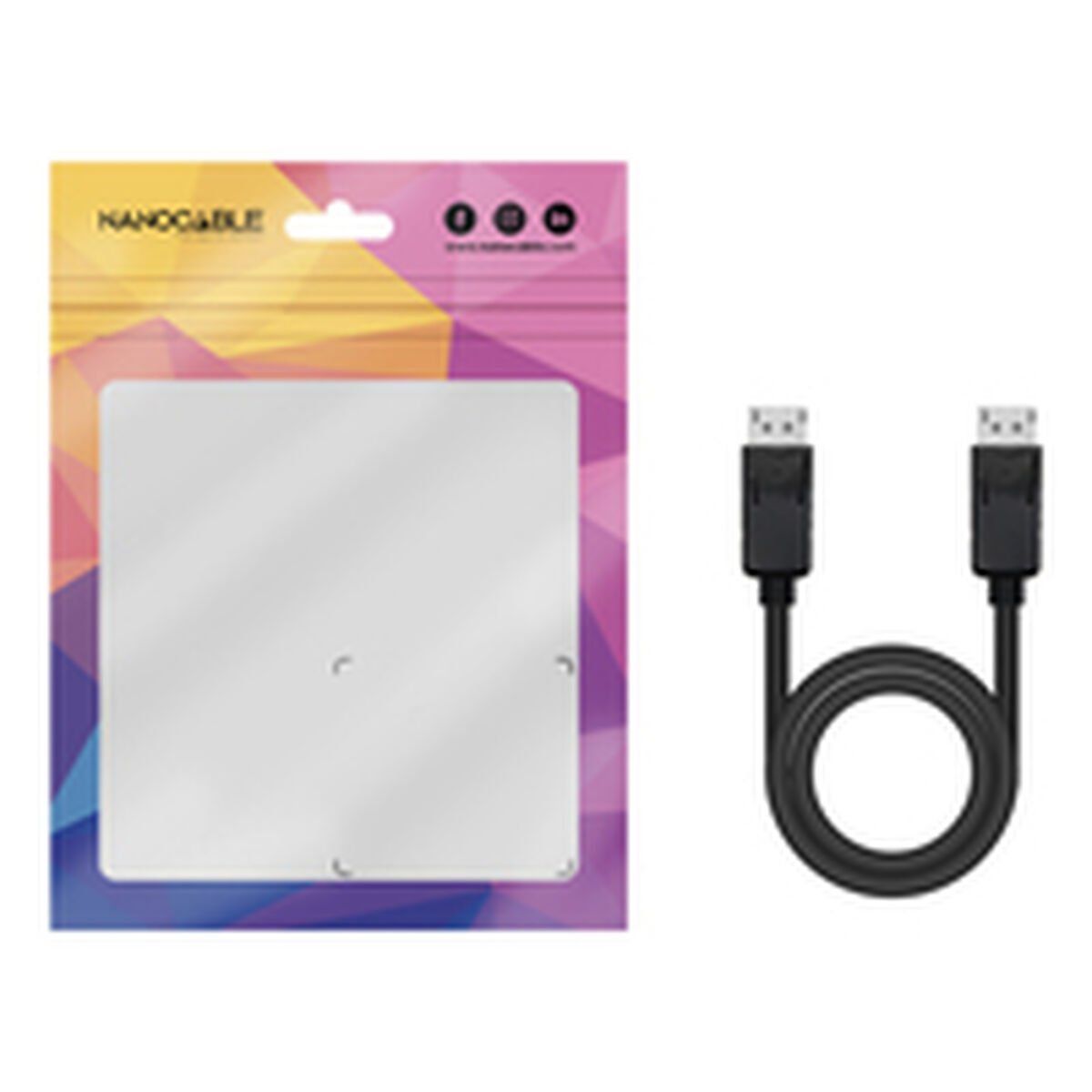 Cable DisplayPort NANOCABLE 10.15.2702 Negro 2 m