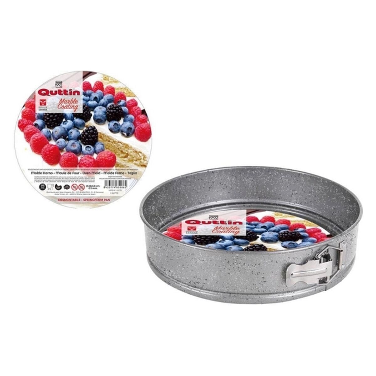Molde Desmontable Quttin 49467 28 x 6,8 cm (ø 28 x 6,8 cm)