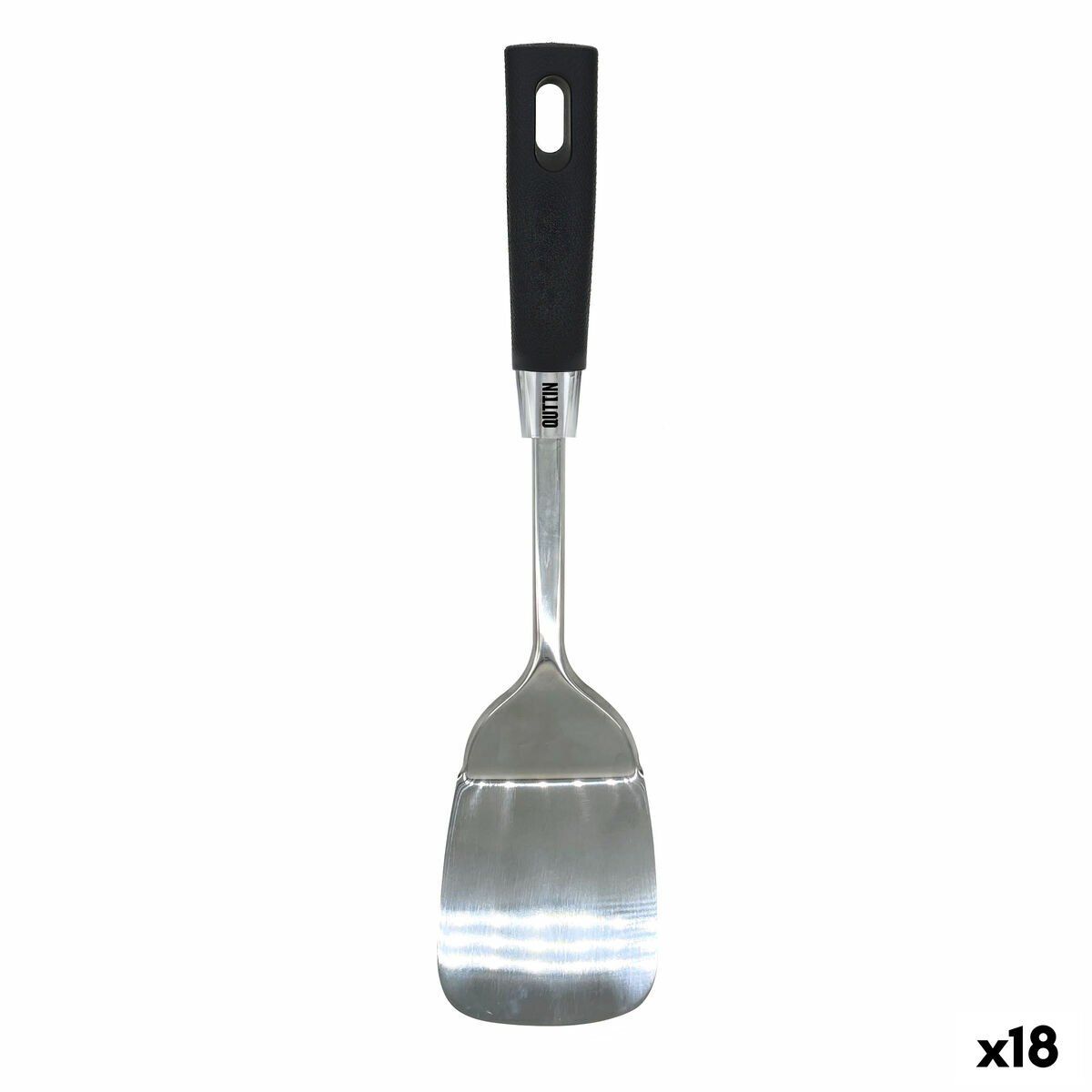 Paleta de Cocina Quttin Acero Inoxidable 35,5 x 8 x 2 cm (18 Unidades)