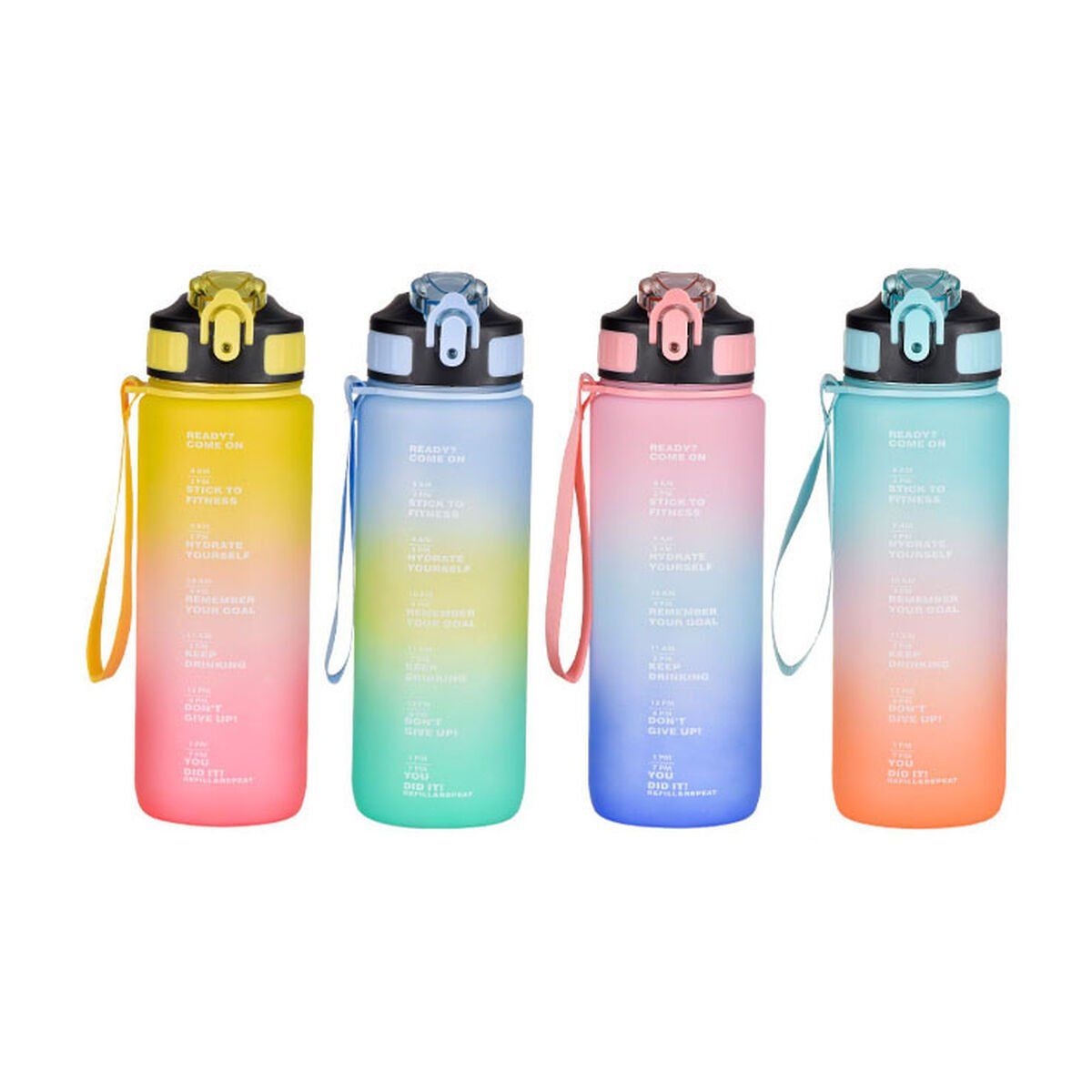 Botella de Agua Bewinner Multicolor 600 ml 0,6 L