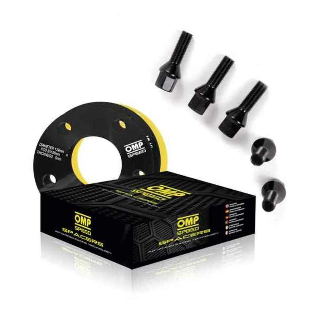 Set de Separadores OMP 5x112 66,5 M12 x 1,50 15 mm
