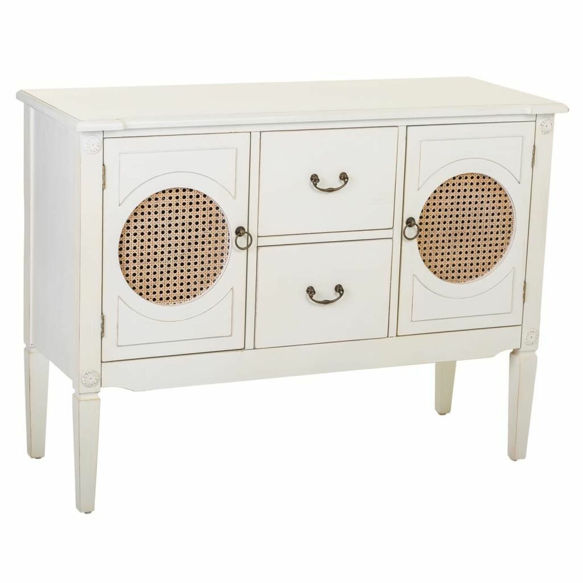 Recibidor Alexandra House Living Blanco 78 x 40 x 106 cm