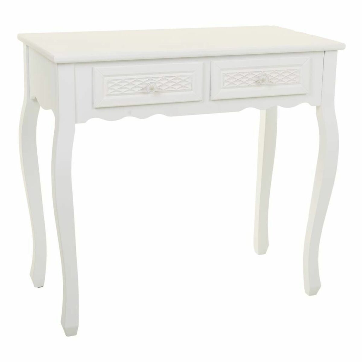 Recibidor con Cajones Alexandra House Living Blanco Crema 40 x 76 x 135 cm