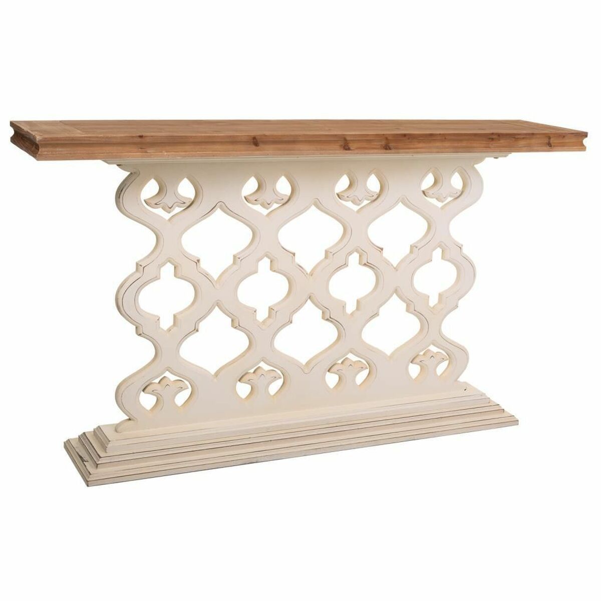 Recibidor Alexandra House Living Blanco 30 x 78 x 142 cm