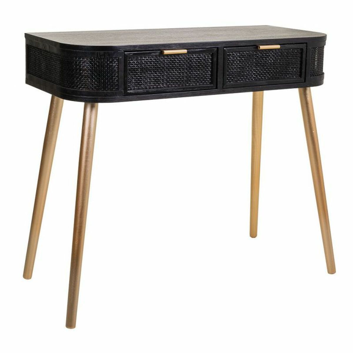 Recibidor Alexandra House Living Negro 42 x 79 x 88 cm