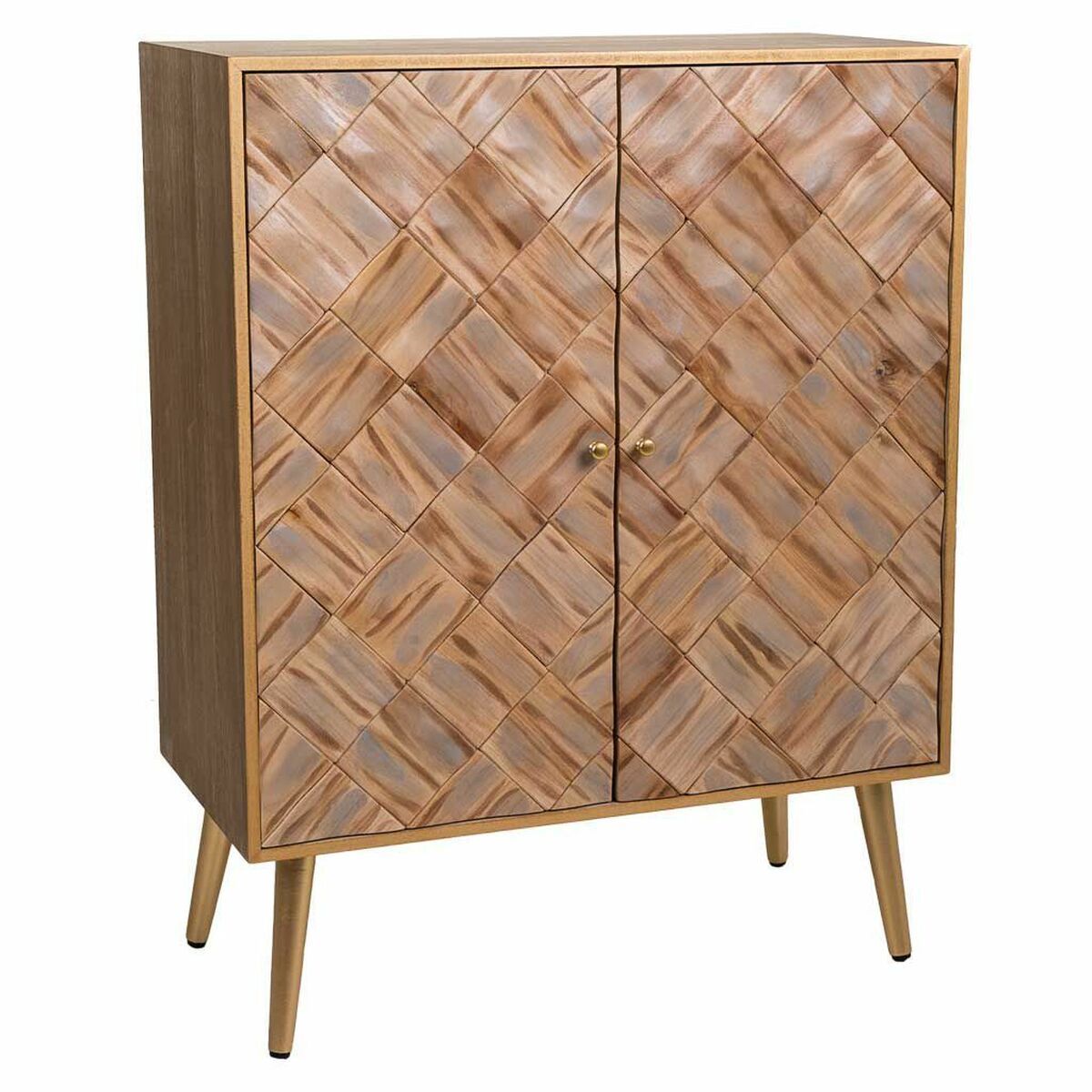 Recibidor Alexandra House Living Marrón 36 x 94 x 74 cm