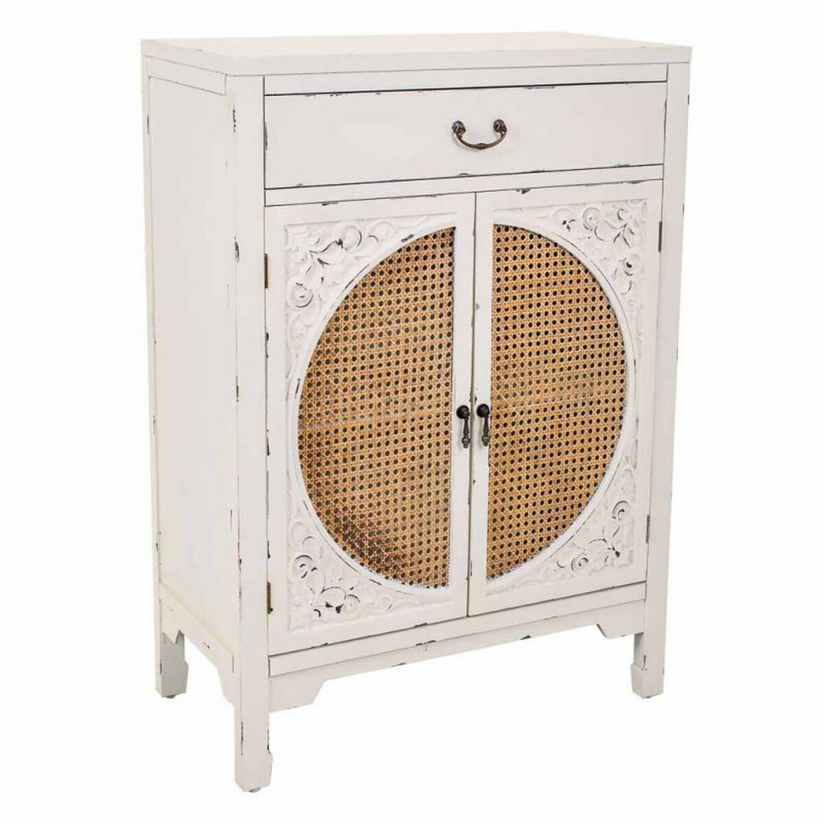 Recibidor con Cajones Alexandra House Living Blanco 36 x 100 x 70 cm