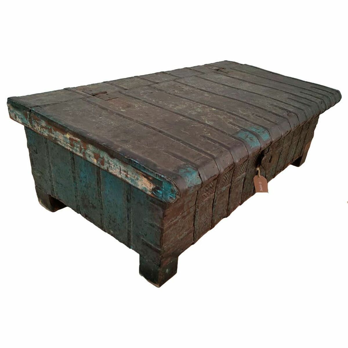 Mesa de Centro Alexandra House Living Marrón 62 x 38 x 115 cm