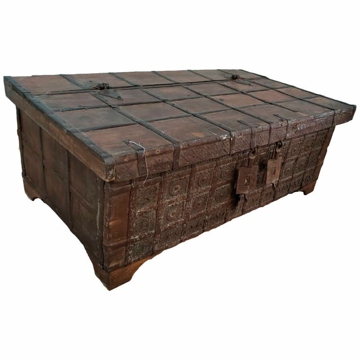 Mesa de Centro Alexandra House Living Marrón 70 x 45 x 119 cm