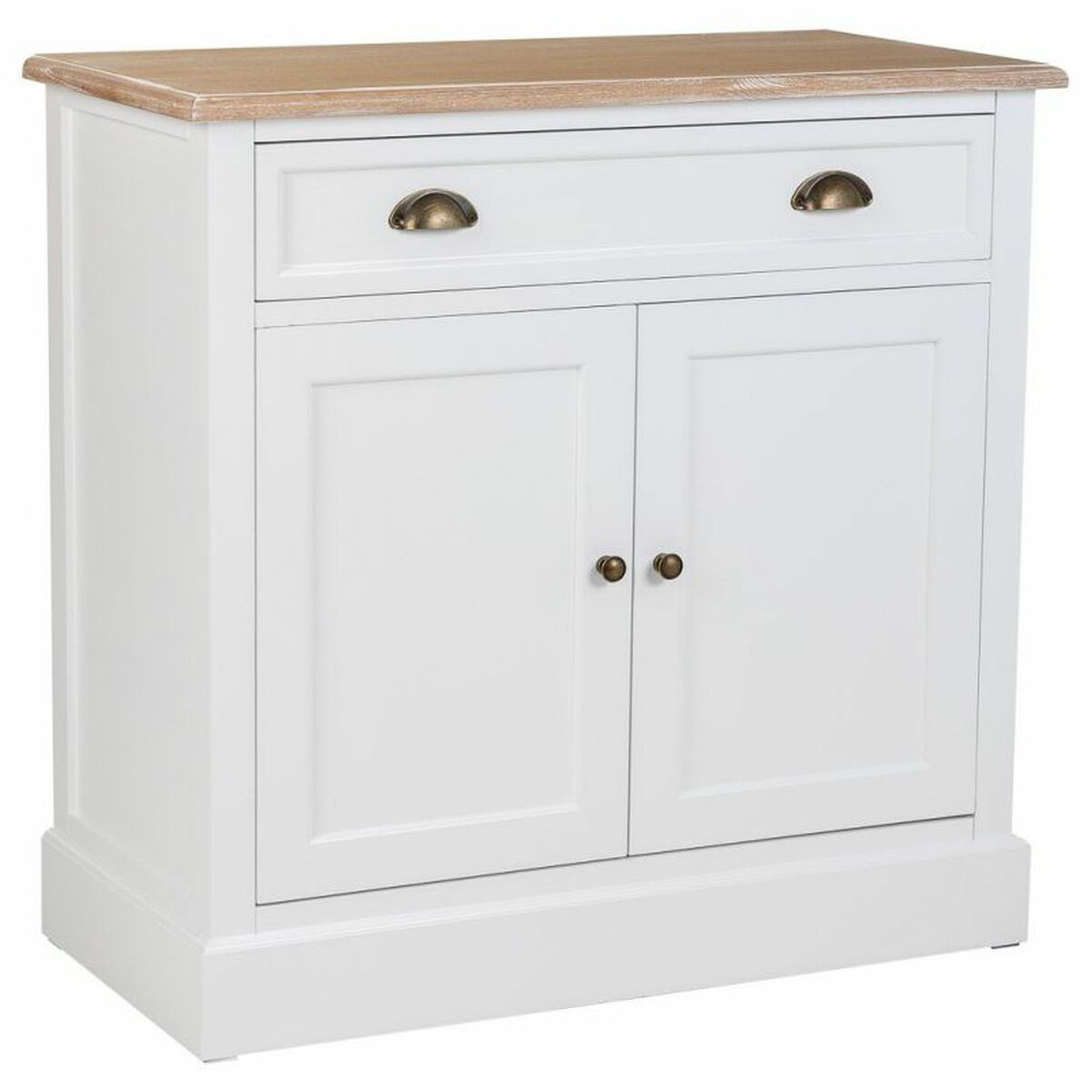 Recibidor con Cajones Alexandra House Living Blanco Marrón 39 x 80 x 82 cm