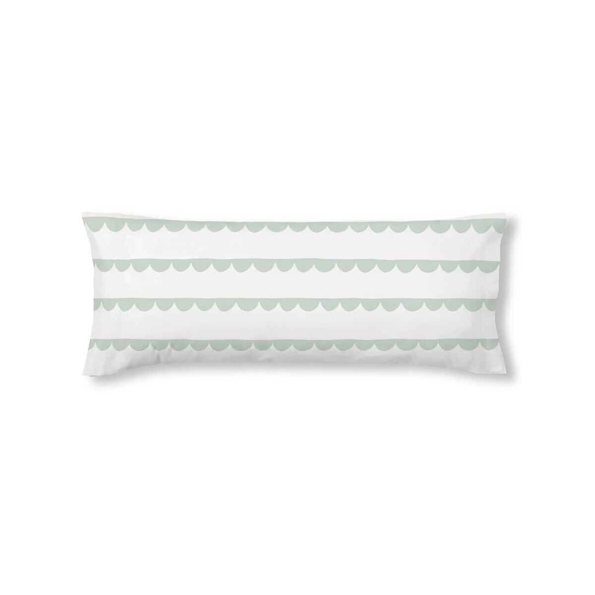 Funda de almohada Kids&Cotton Guildo Menta 45 x 125 cm