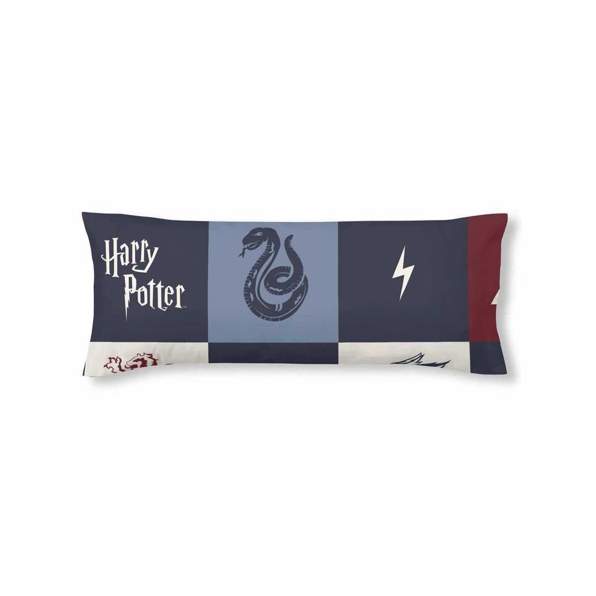 Funda de almohada Harry Potter Hogwarts Multicolor 175 Hilos 30 x 50 cm