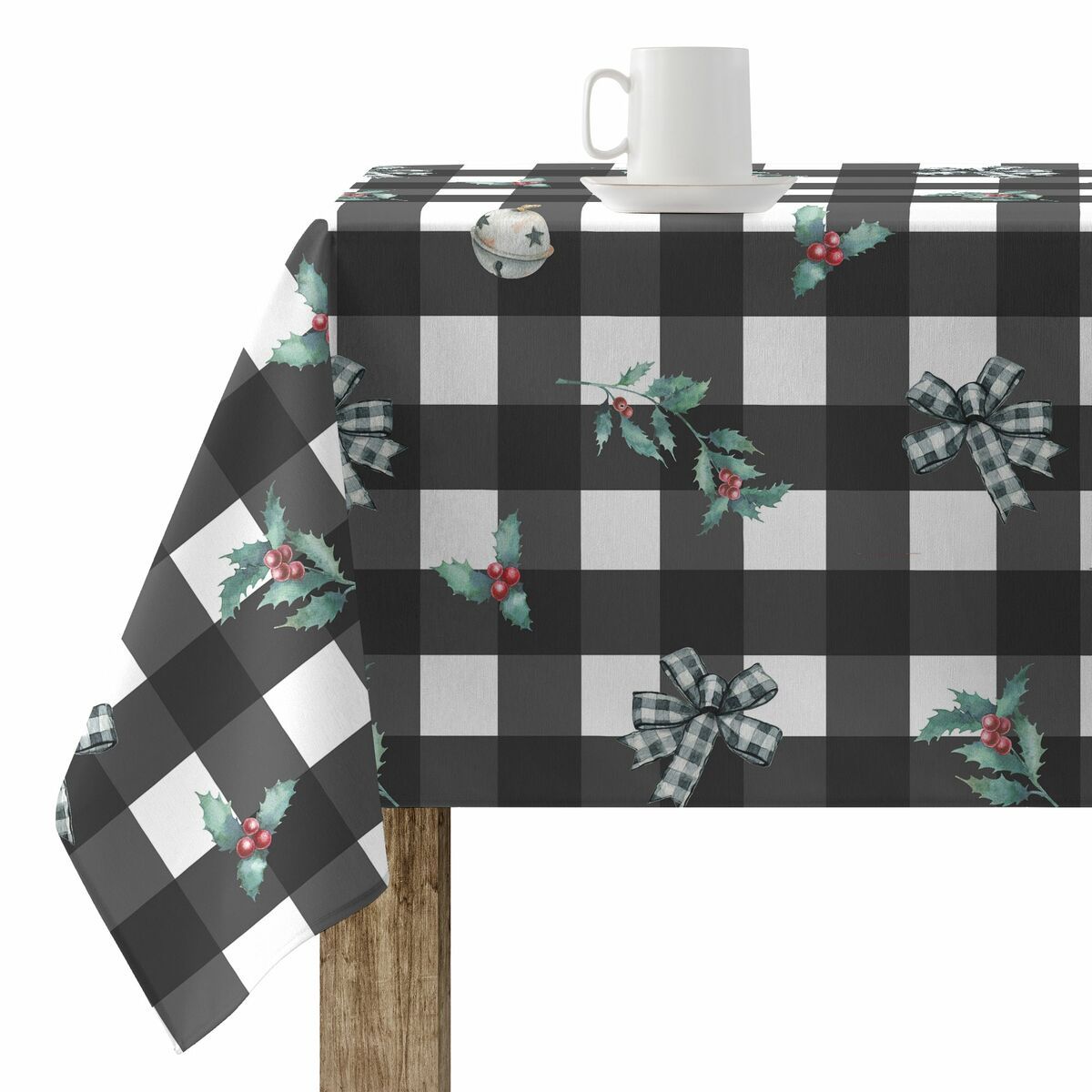 Mantel resinado antimanchas Belum Elegant Christmas Multicolor 250 x 150 cm