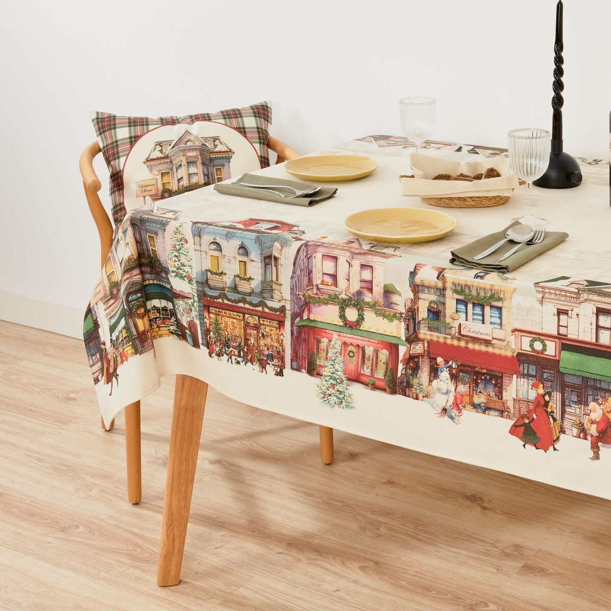 Mantel antimanchas Belum Christmas City Multicolor 240 x 155 cm