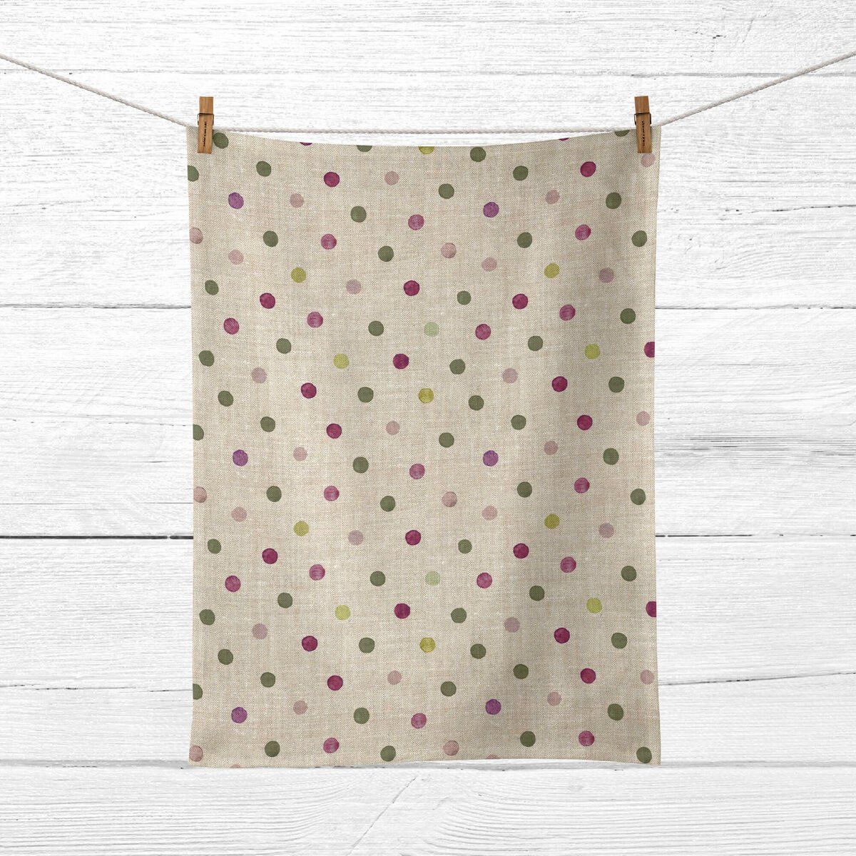 Set de Paños Belum 0119-19 Beige Multicolor 45 x 70 cm Lunares