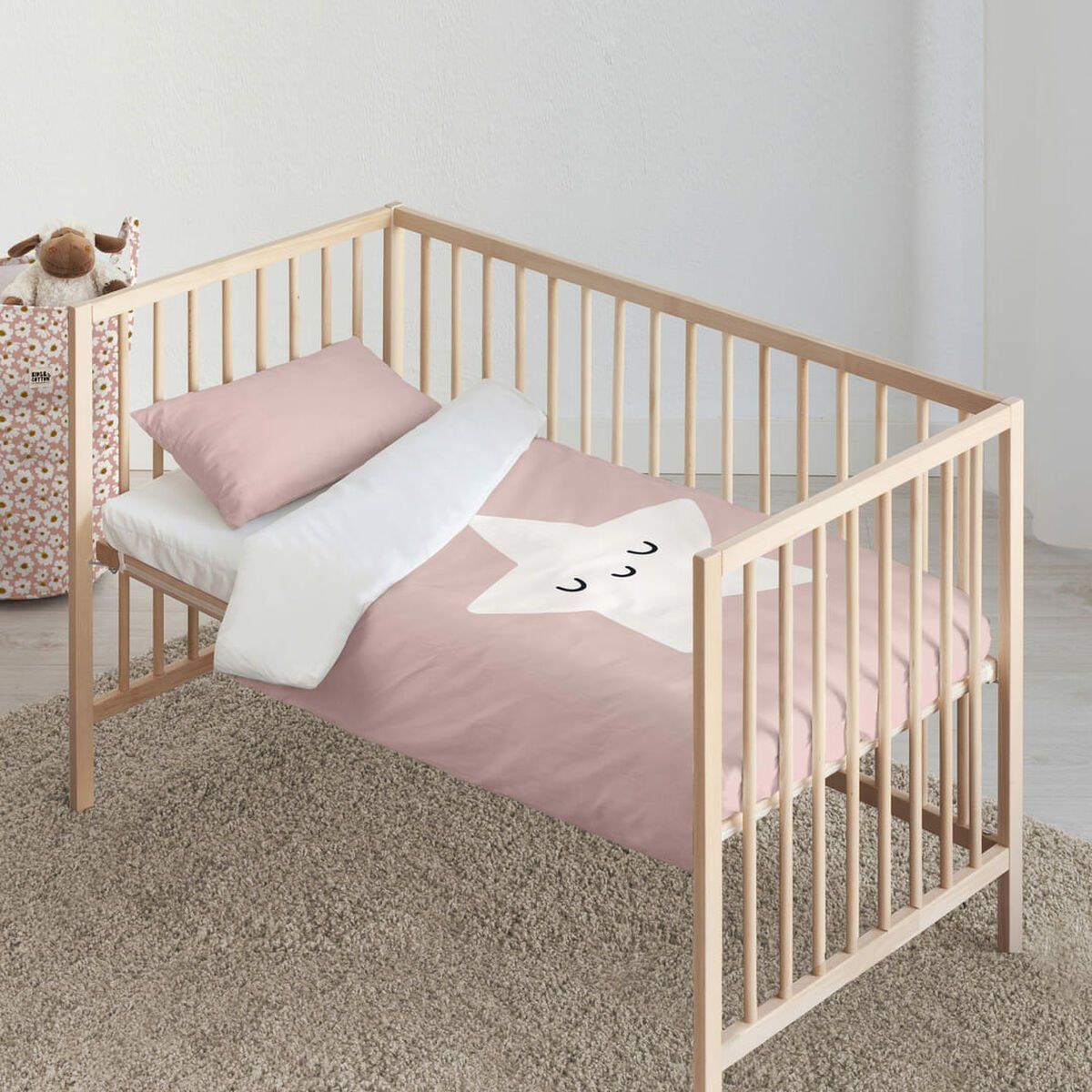 Saco Nórdico Kids&Cotton Nadir Rosa