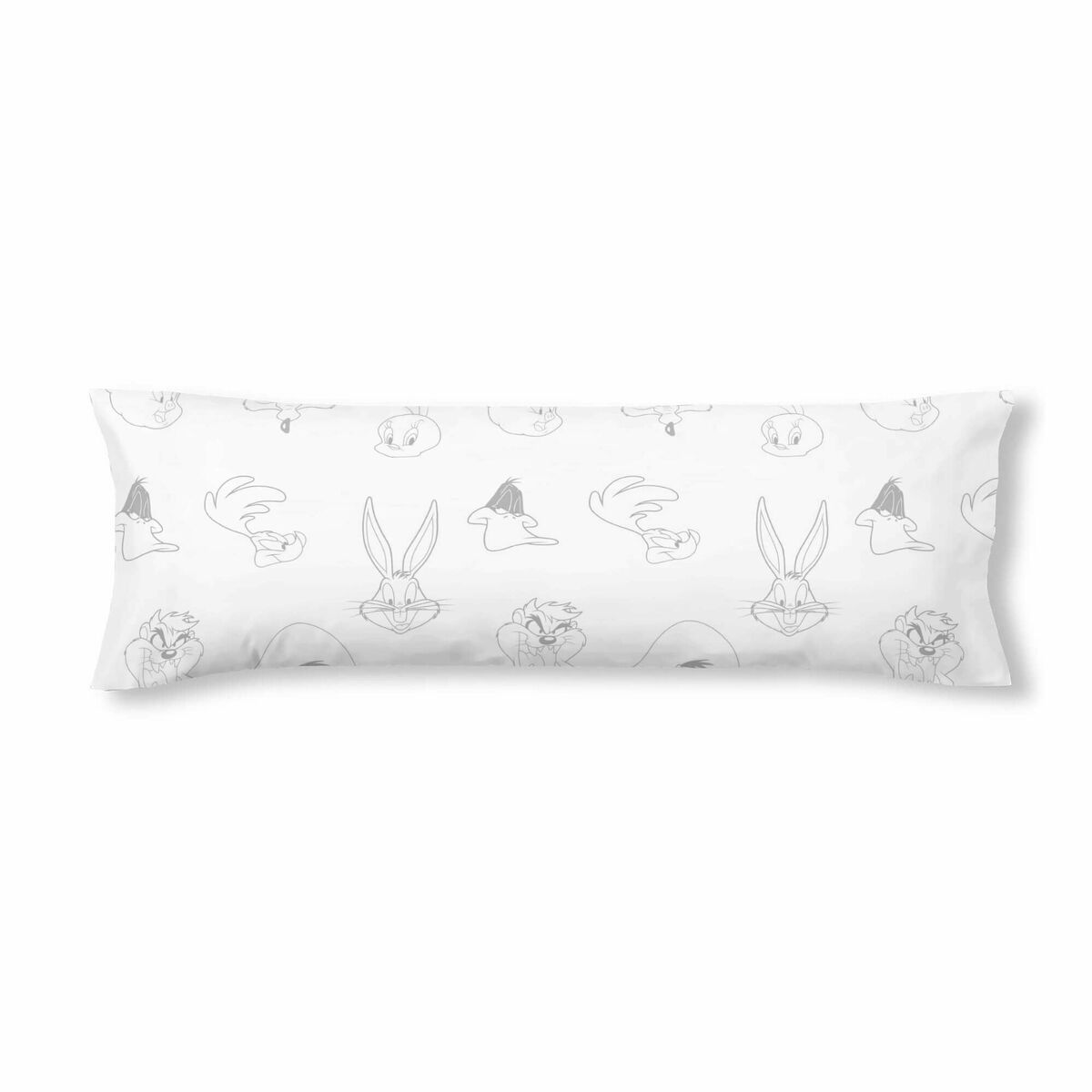 Funda de almohada Looney Tunes Multicolor 175 Hilos 45 x 125 cm