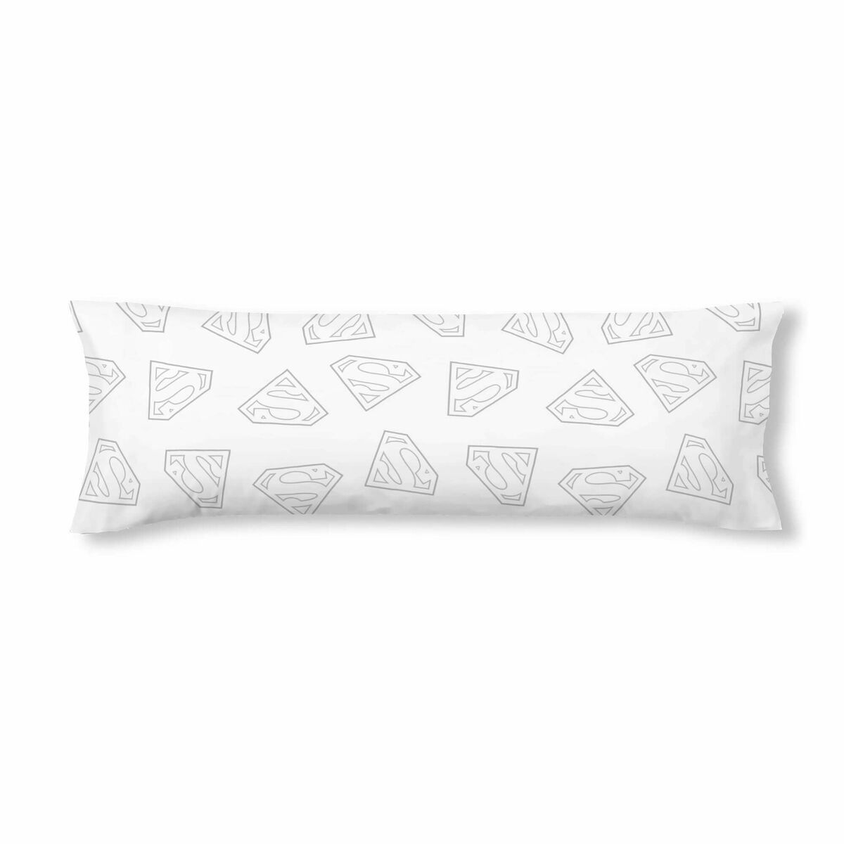 Funda de almohada Superman Superman Blanco Multicolor 175 Hilos 80x80cm
