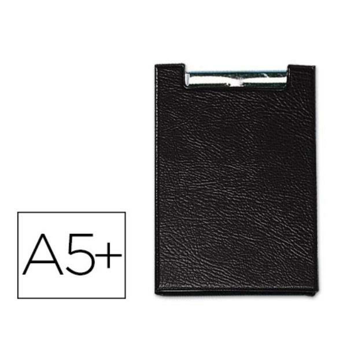 Carpeta con pinza Saro 160-NE Negro A5 Plástico