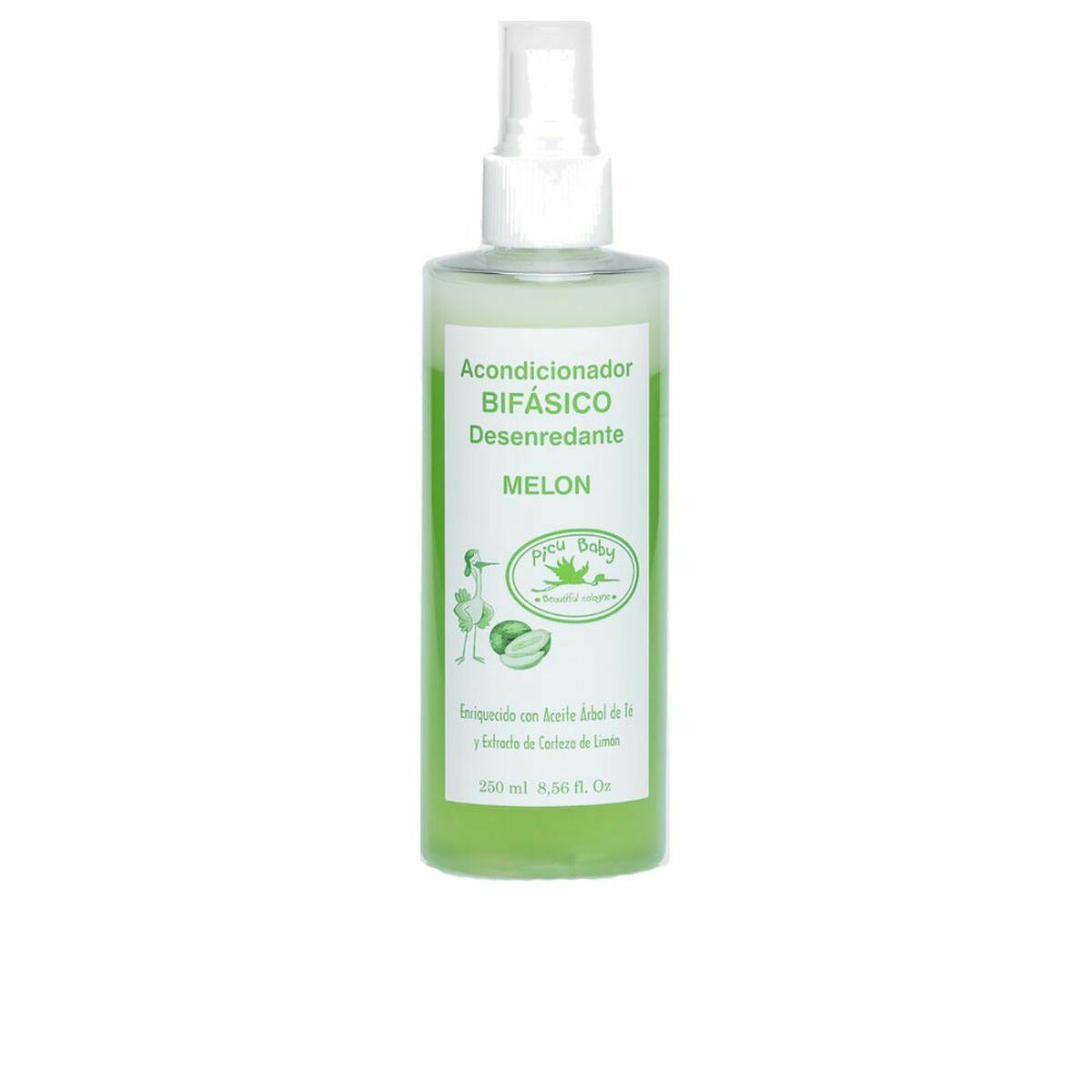 Acondicionador Bifásico Picu Baby Bifásico 250 ml Desenredante Melón