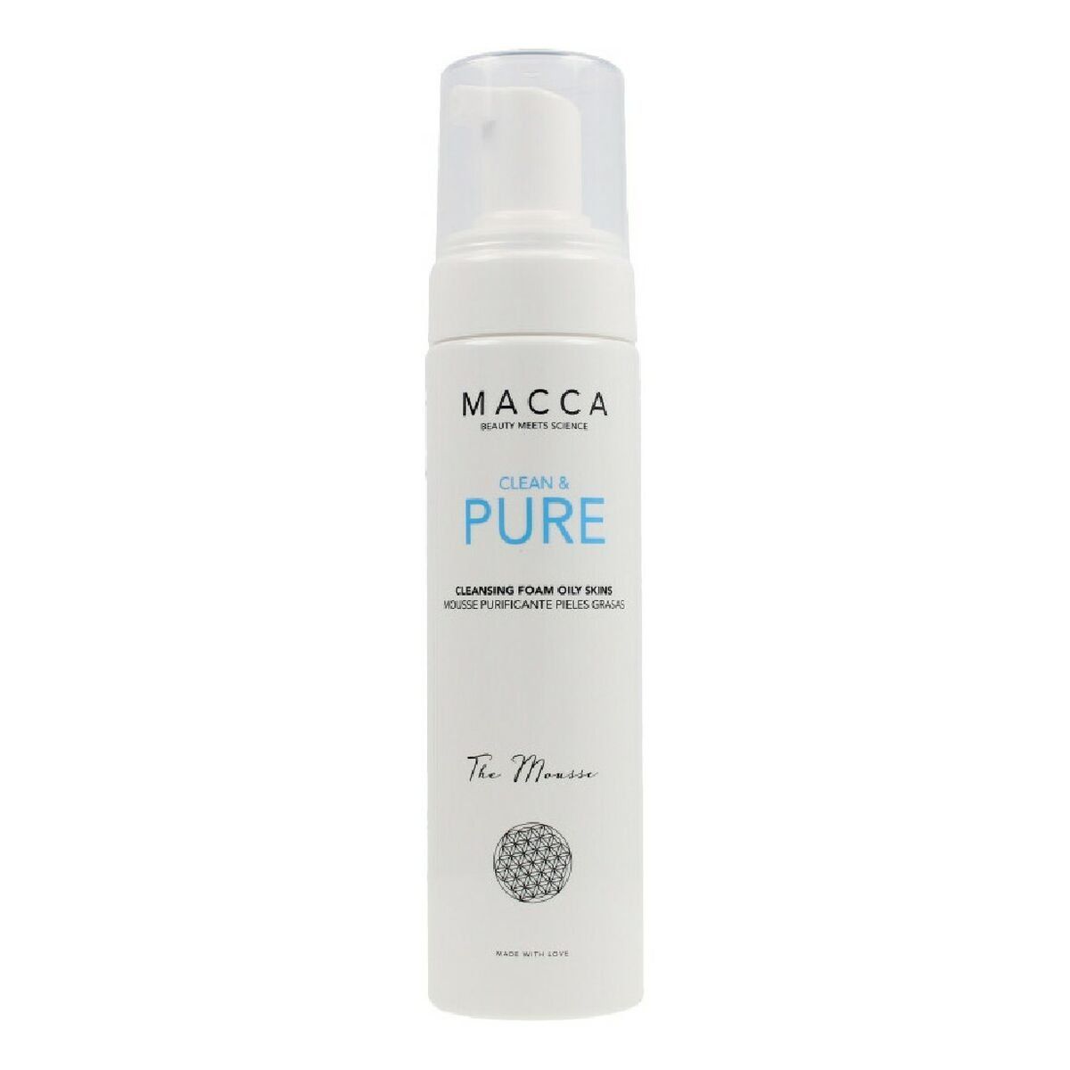 Mousse Limpiador Macca Clean Pure 200 ml Piel grasa