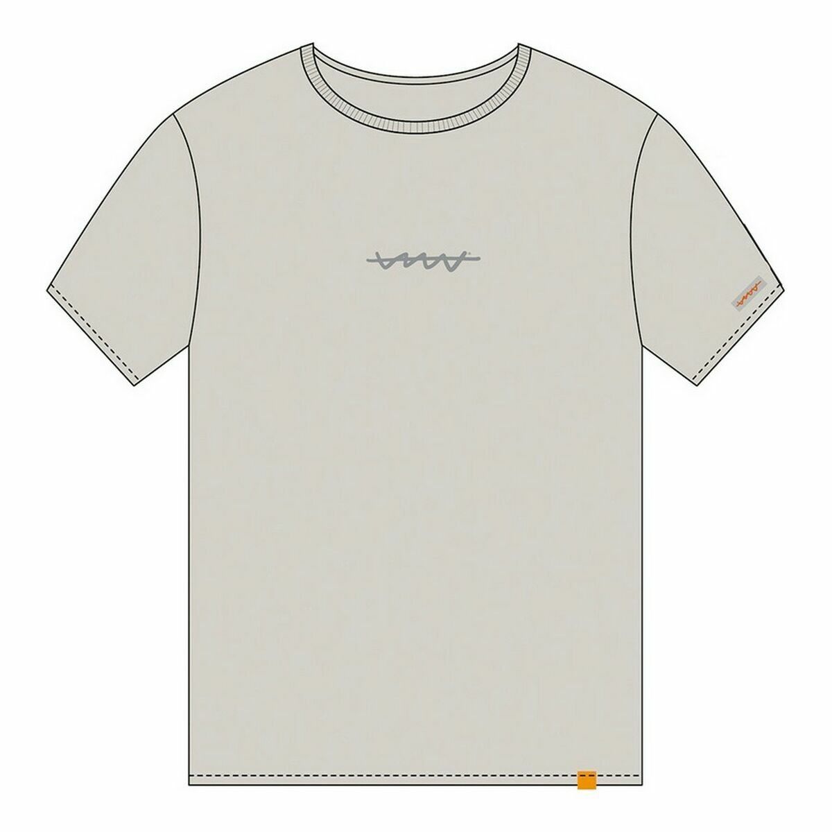 Camiseta de Manga Corta Cállate la Boca Beige