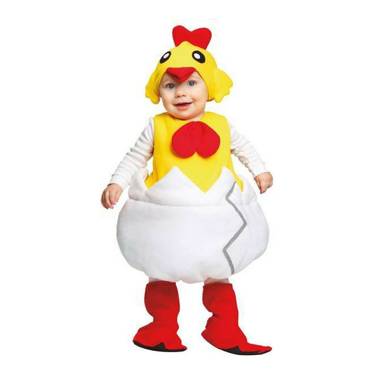 Disfraz para Bebés My Other Me Pollo 1-2 Años (3 Piezas)