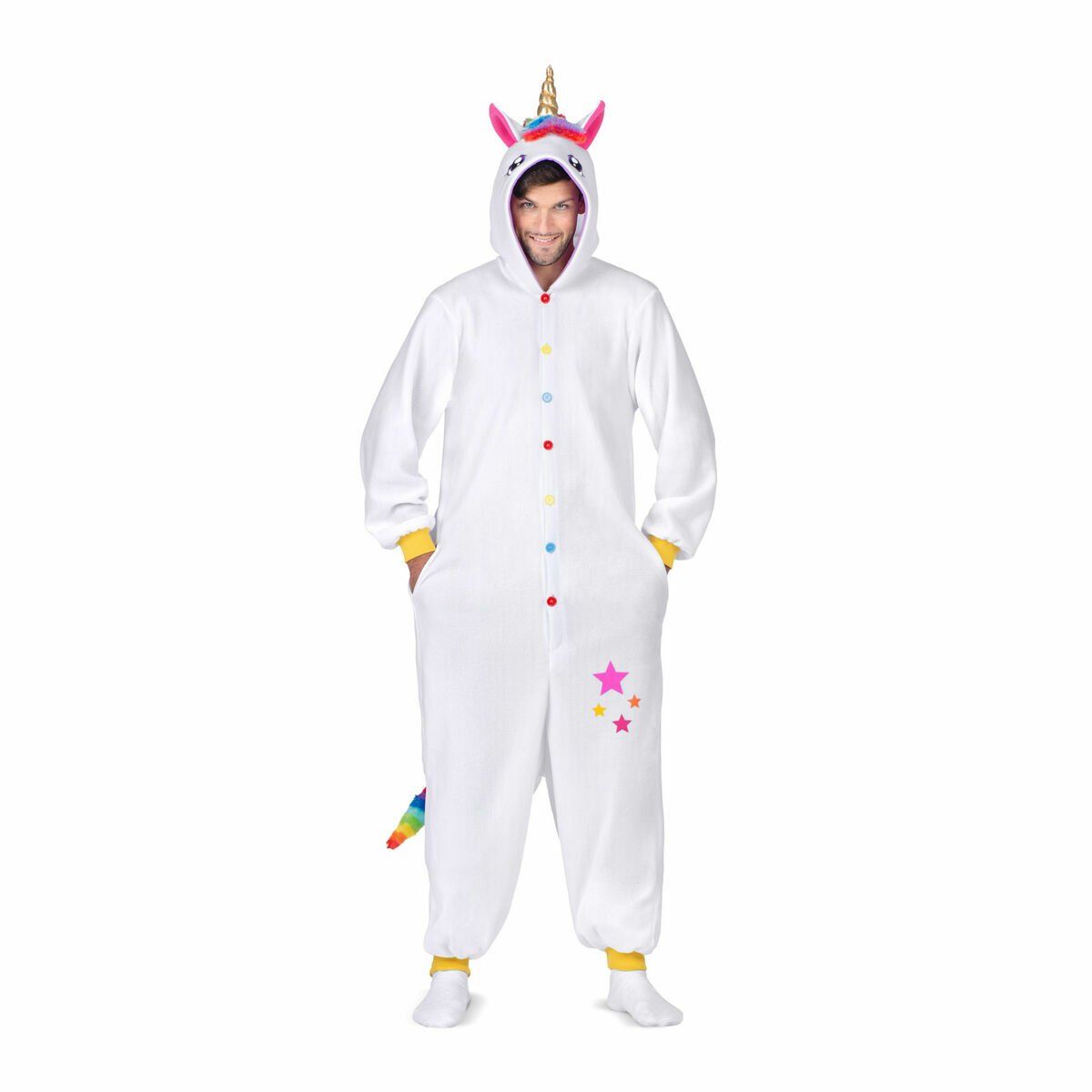 Disfraz para Adultos My Other Me Unicornio Blanco