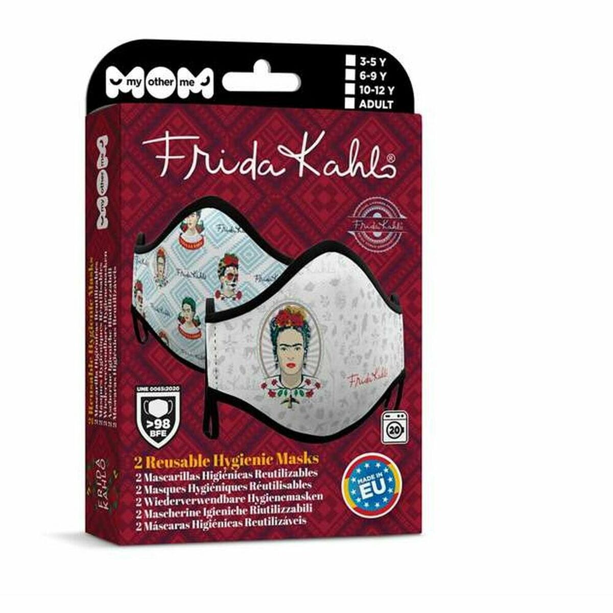Mascarilla Higiénica My Other Me Fridha Kalo Premium 6-9 años
