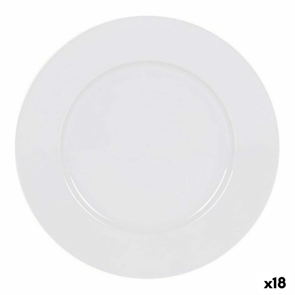 Plato Llano La Mediterránea Felit (18 Unidades) (Ø 27 cm)