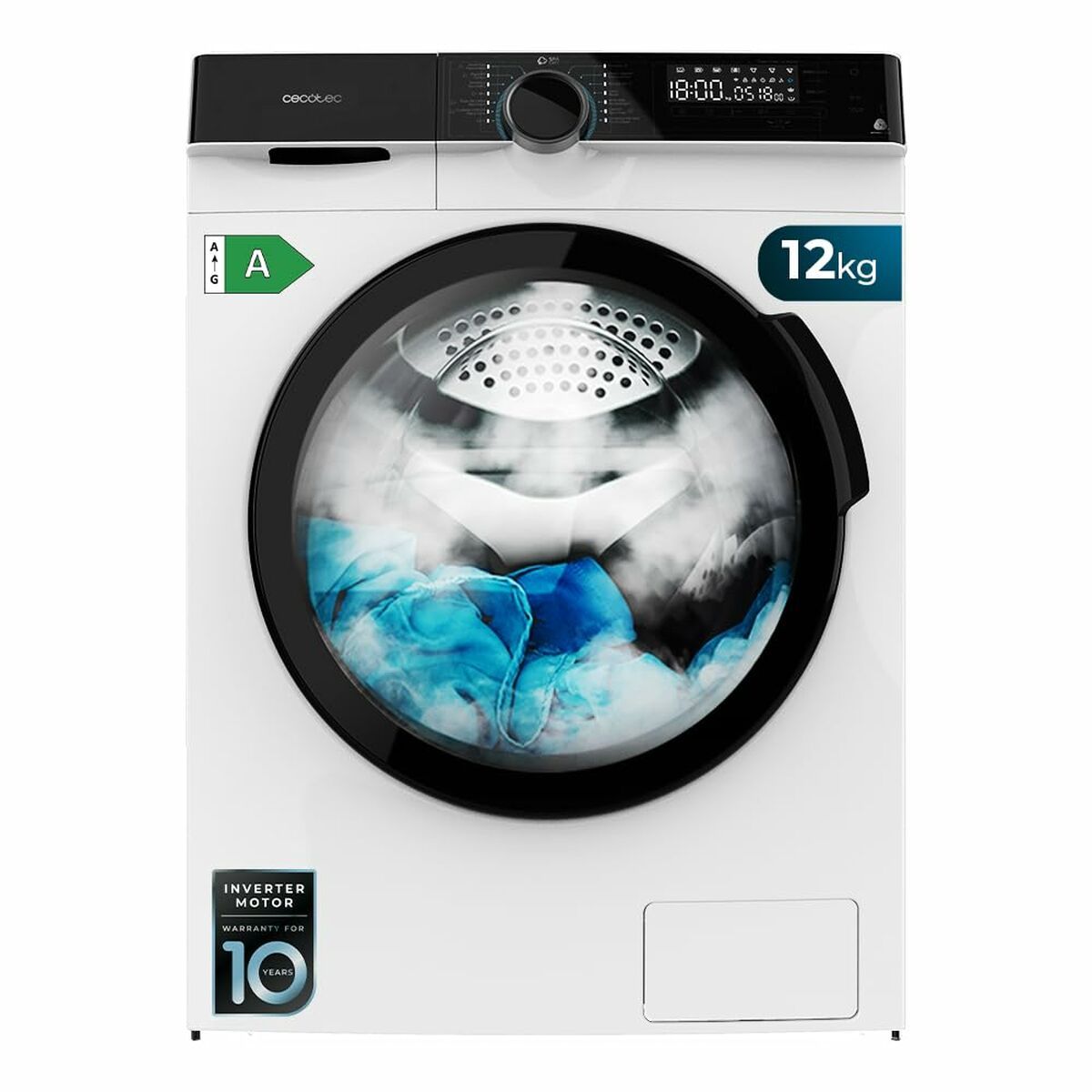 Lavadora Cecotec Bolero DressCode 121000 12 kg 1400 rpm