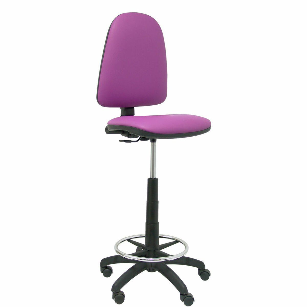 Taburete Ayna Piqueras y Crespo 4CPSPMO Morado PVC Símil Piel