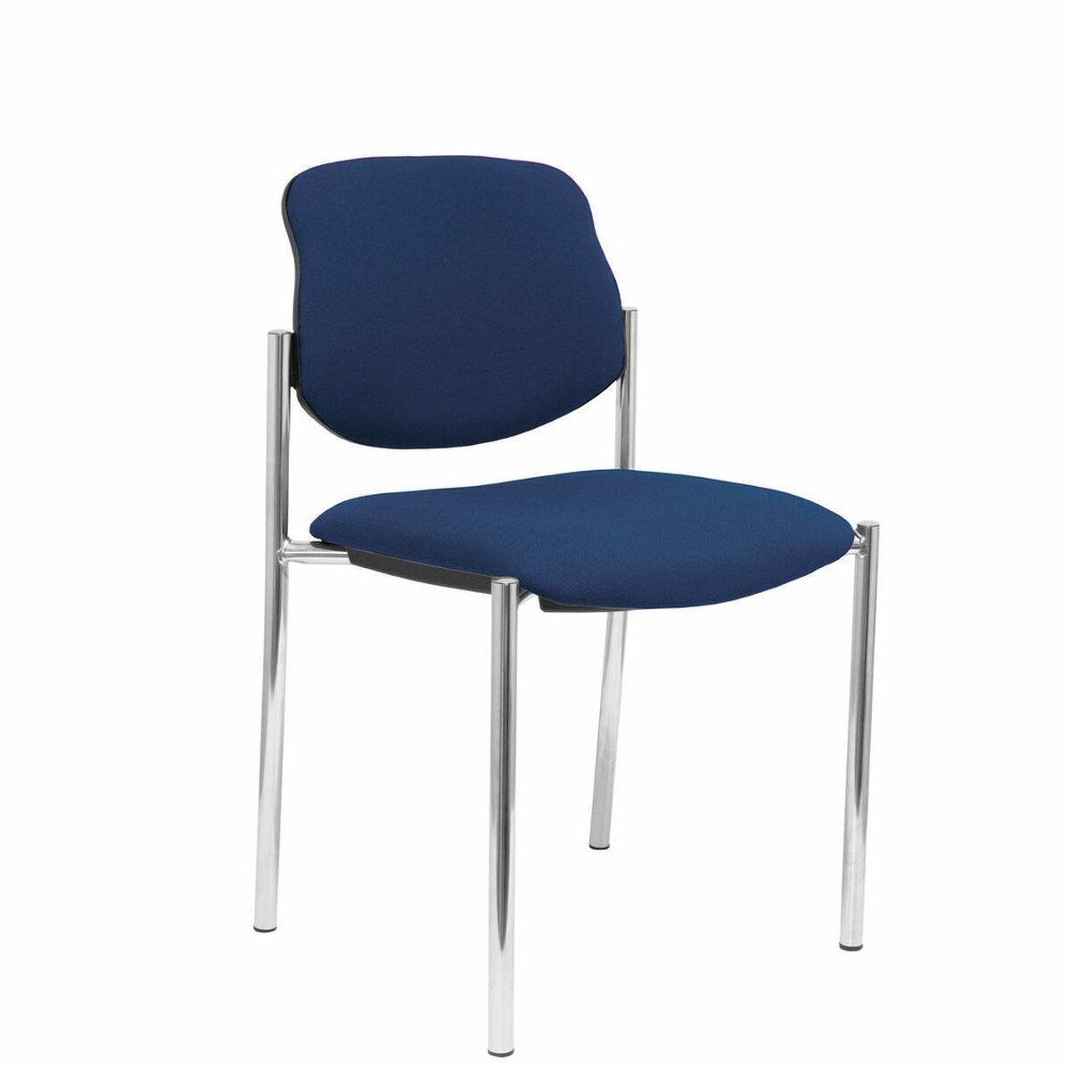 Silla de Recepción Villalgordo Piqueras y Crespo BALI200 Azul marino Símil Piel